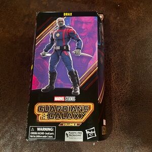 Marvel Legends Series Drax, Guardians of The Galaxy Vol. 3 6-In Collectible NWT